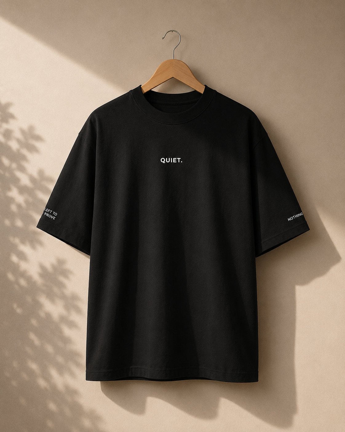 QUIET. — Oversized Tee | wild.quiet.