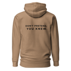 KNOW. — Hoodie | wild.quiet.