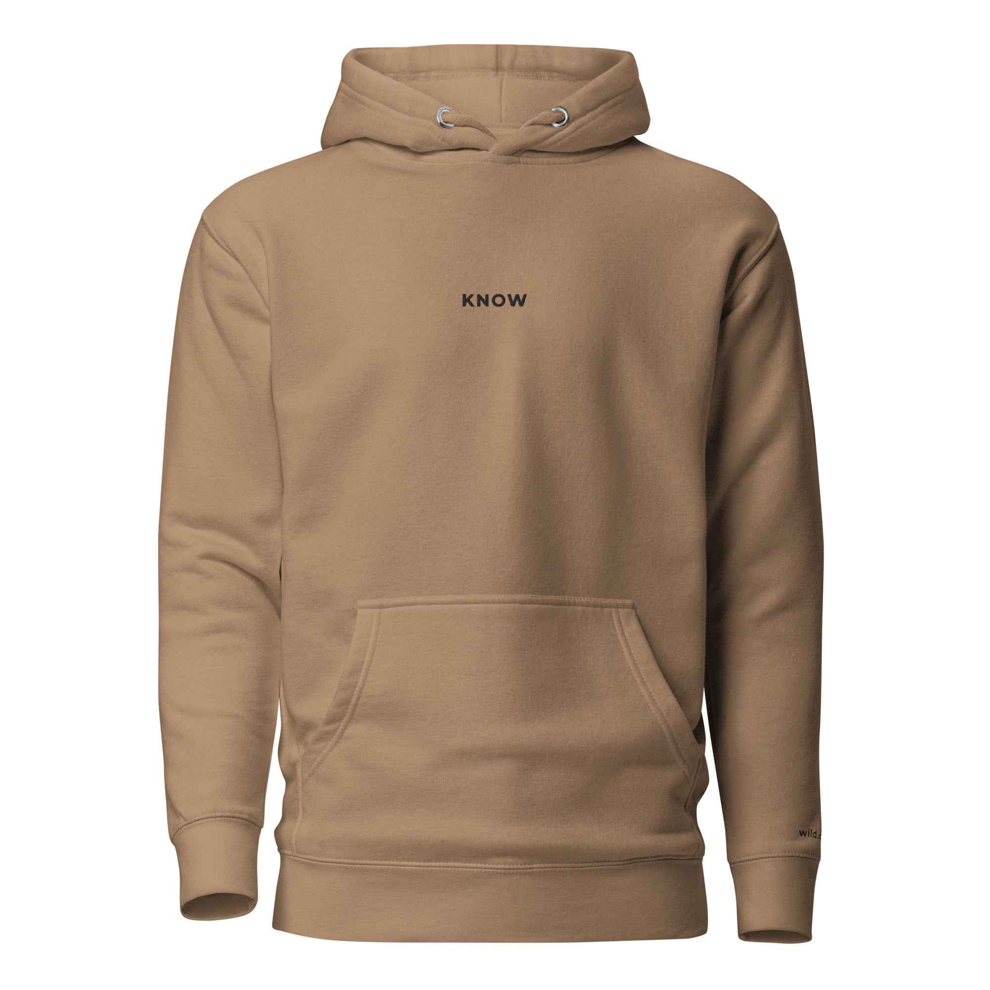 Minimalist Hoodie – KNOW | Wild.Quiet